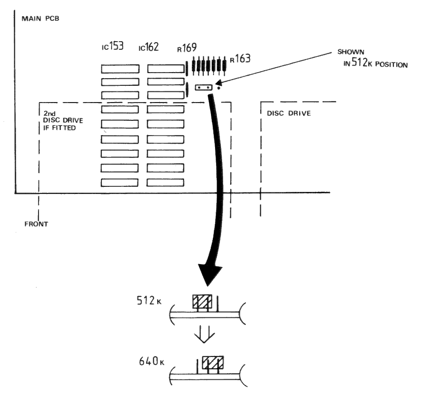 [Diagram showing motherboard]